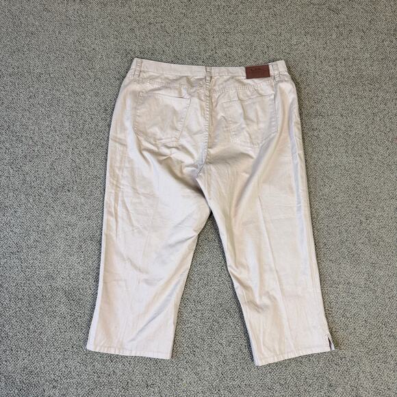 Lauren Ralph Lauren Jeans Co Classic Midcalf Pants US Women's 16W Plus - Picture 4 of 6